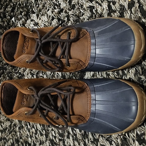 sperry duck boots poshmark
